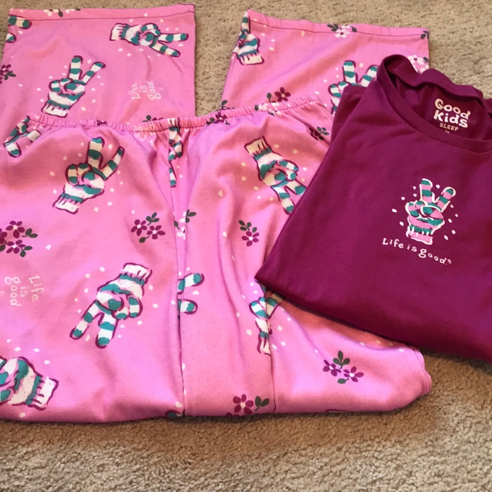 Life is Good PJ set